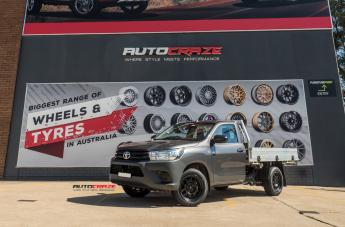 TOYOTA HILUX 2WD (2005 ONWARDS) TERRAIN MATTE BLACK